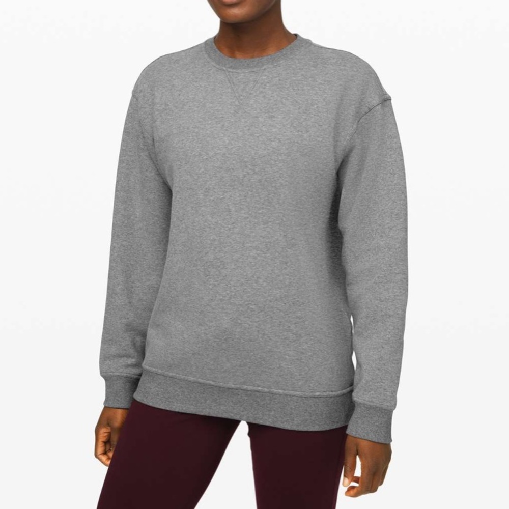 Lululemon All Yours Crew - Heather Core Multi Grey